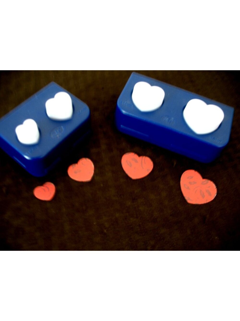 Creative Memories HEART Makers- 1 1/4 in & 1 1/2 inch -&Mini 3/4 in & 1 in. -